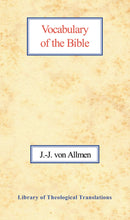 Vocabulary of the Bible