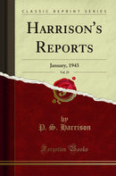 Harrison's Reports, Vol. 25: January, 1943 (Classic Reprint)