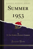 Summer 1953 (Classic Reprint)