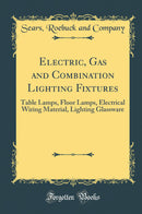 Electric, Gas and Combination Lighting Fixtures: Table Lamps, Floor Lamps, Electrical Wiring Material, Lighting Glassware (Classic Reprint)
