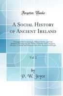 A Social History of Ancient Ireland, Vol. 2: Treating of the Government, Military System, and Law; Religion, Learning and Art; Trades, Industries and Commerce; Manners, Customs and Domestic Life of the Ancient Irish People (Classic Reprint)