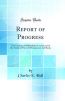 Report of Progress: The Geology of Philadelphia County and of the Southern Parts of Montgomery and Bucks (Classic Reprint)