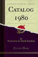 Catalog 1980 (Classic Reprint)