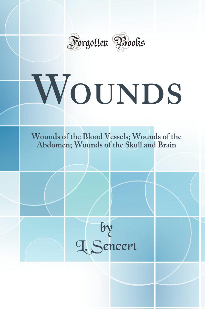 Wounds: Wounds of the Blood Vessels; Wounds of the Abdomen; Wounds of the Skull and Brain (Classic Reprint)