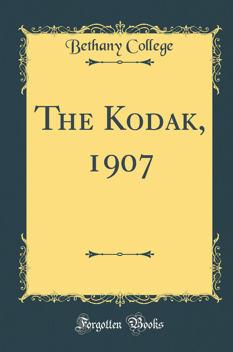 The Kodak, 1907 (Classic Reprint)