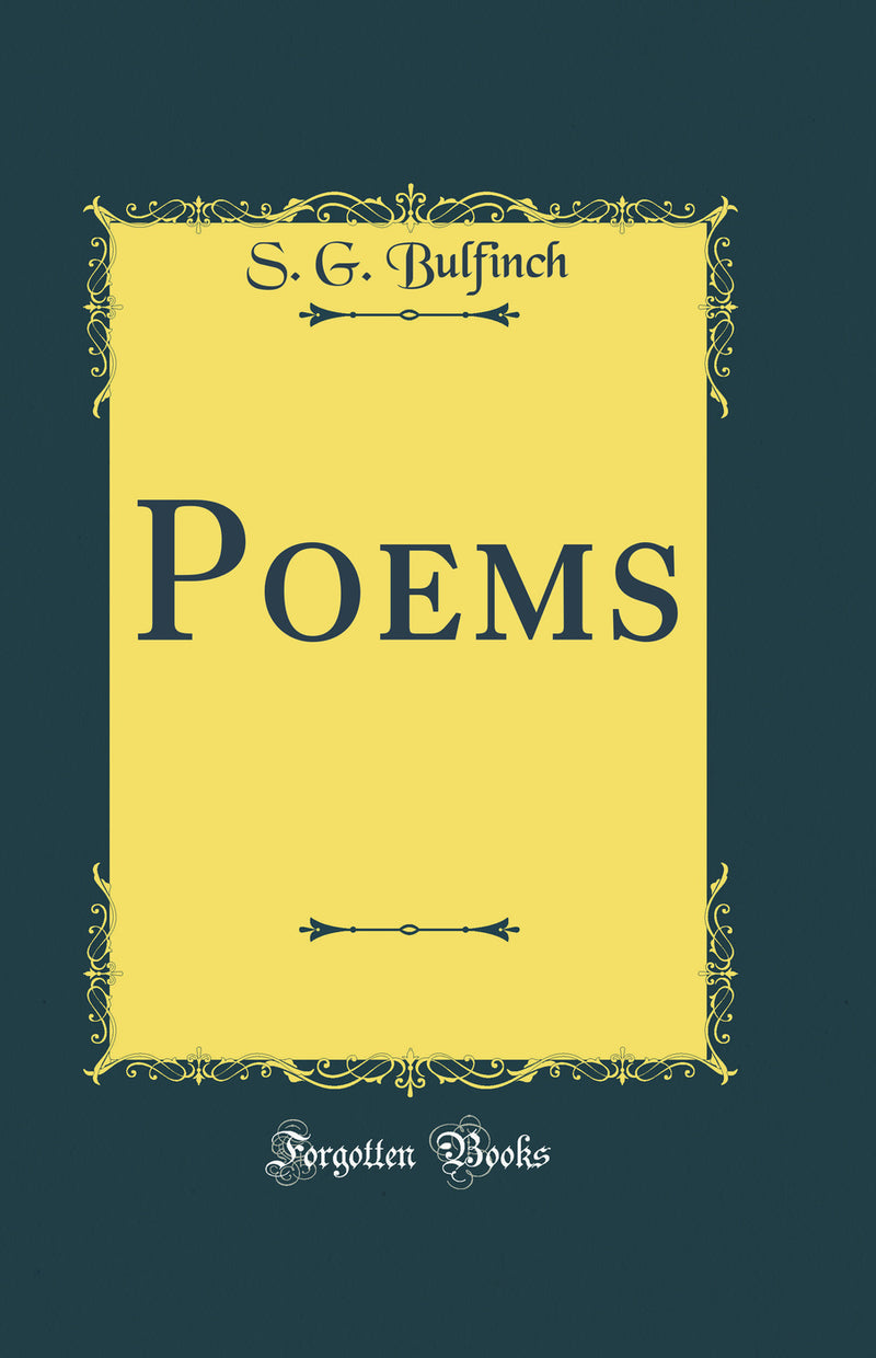 Poems (Classic Reprint)