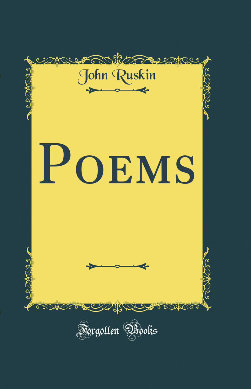 Poems (Classic Reprint)