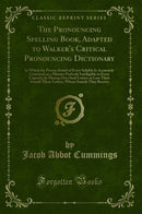 The Pronouncing Spelling Book, Adapted to Walker's Critical Pronouncing Dictionary: In Which the Precise Sound of Every Syllable Is Accurately Conveyed, in a Manner Perfectly Intelligible to Every Capacity, by Placing Over Such Letters as Lose Their Sound
