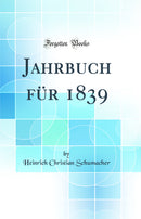 Jahrbuch für 1839 (Classic Reprint)