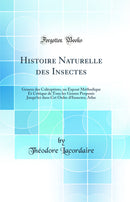 Histoire Naturelle des Insectes: Genera des Coléoptères, ou Exposé Méthodique Et Critique de Tous les Genres Proposés Jusqu’ici dans Cet Ordre d’Insectes; Atlas (Classic Reprint)