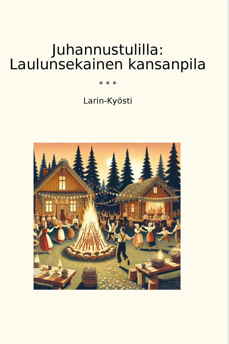Juhannustulilla: Laulunsekainen kansanpila
