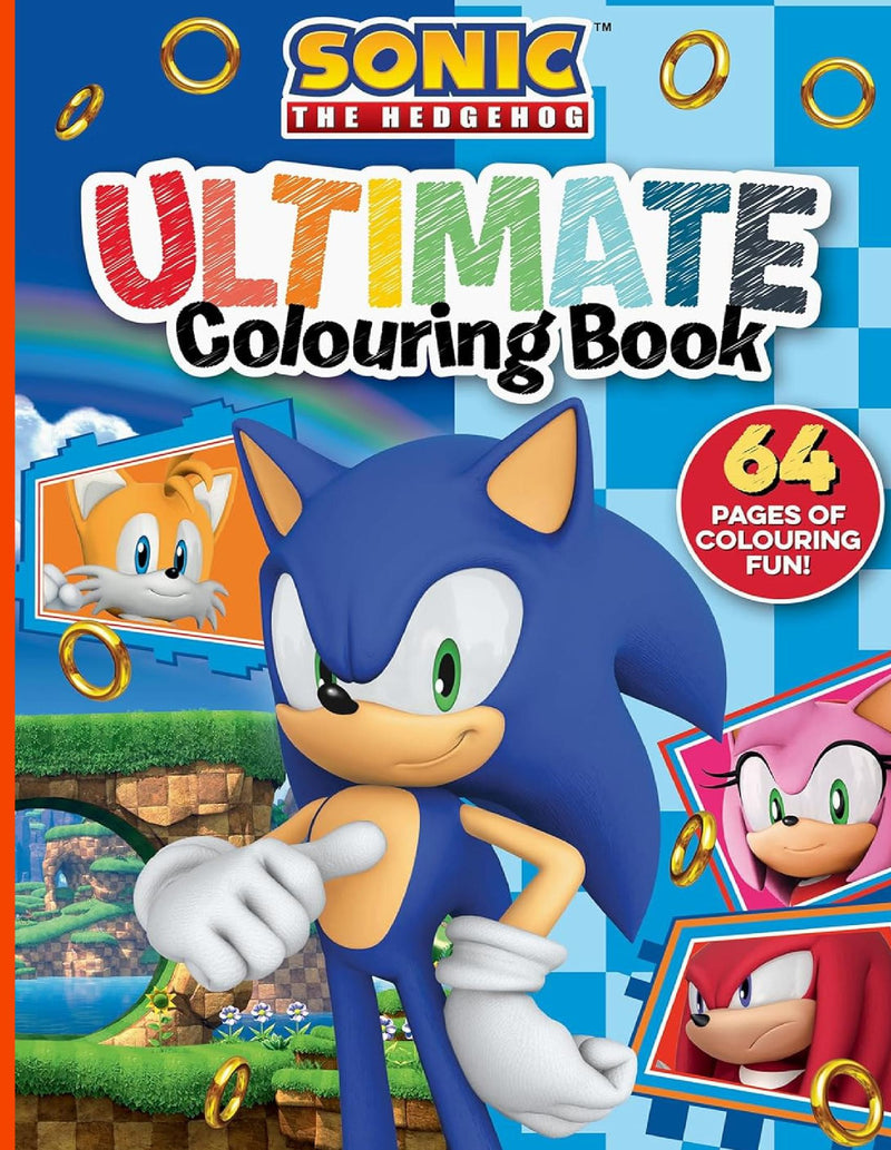 The Ultimate Sonic Prime Coloring Book (Sonic the Hedgehog)