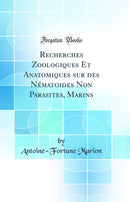 Recherches Zoologiques Et Anatomiques sur des Nématoides Non Parasites, Marins (Classic Reprint)