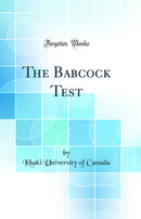 The Babcock Test (Classic Reprint)