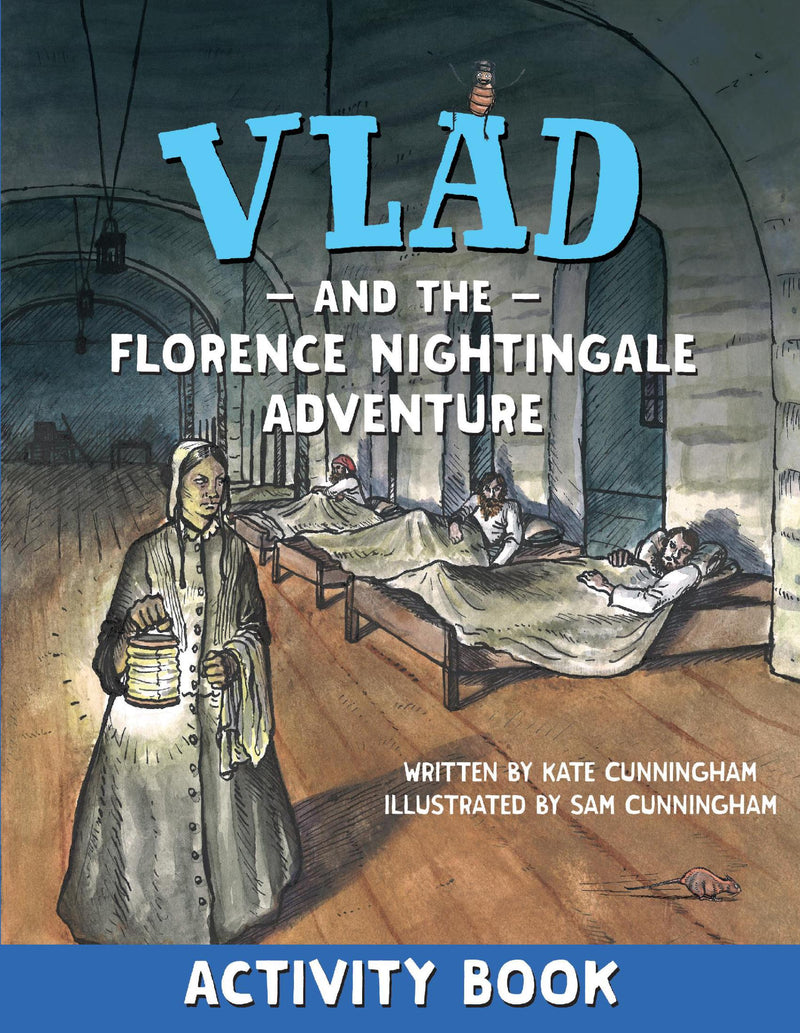 Vlad and the Florence Nightingale Adventure Activity Book