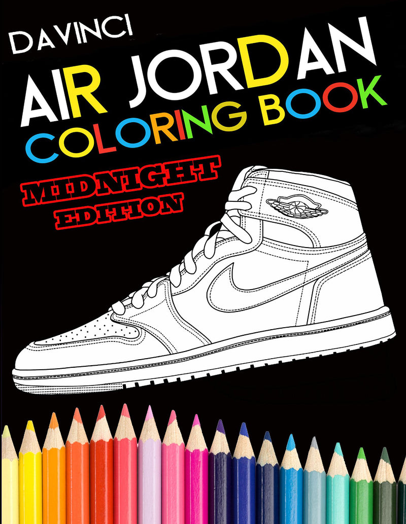 Air Jordan Coloring Book: Midnight Edition