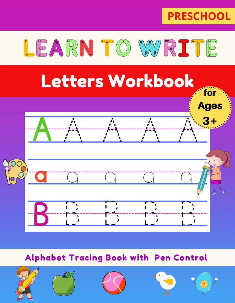 Learn to Write Letters Workbook