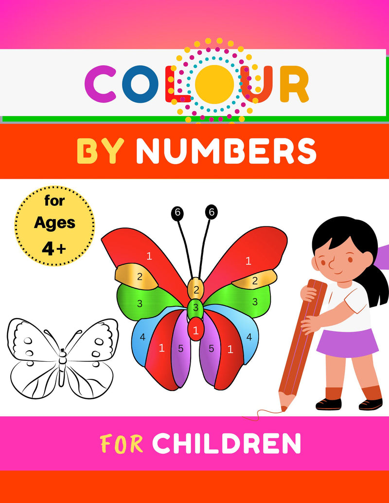 Colour By Numbers For Children