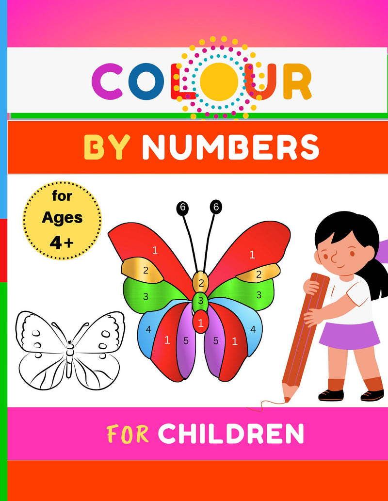 Colour By Numbers For Children