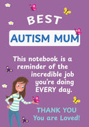 Best Autism Mum Notebook