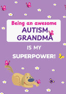 Awesome Autism Grandma Notebook