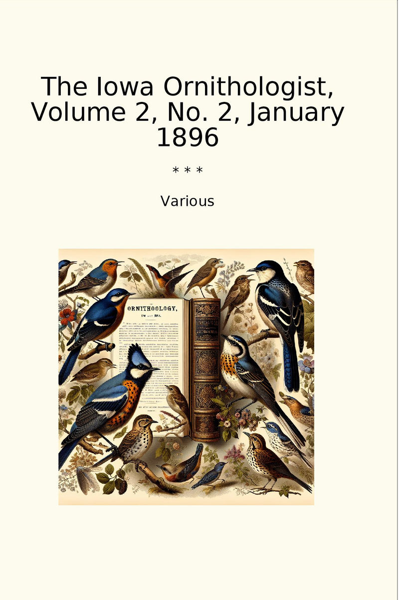 The Iowa Ornithologist, Volume 2, No. 2, January 1896
