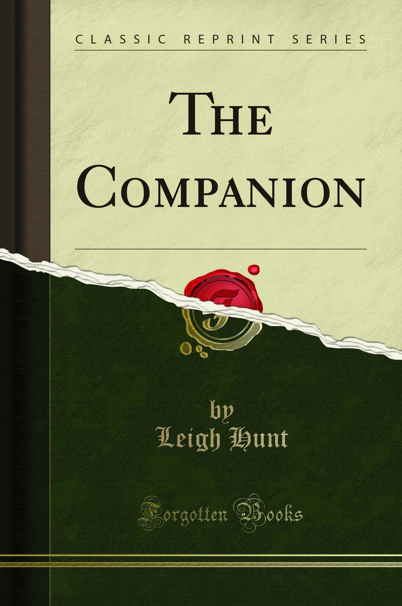The Companion (Classic Reprint)