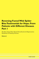 Reversing Funnel Web Spider Bite: Testimonials for Hope. From Patients with Different Diseases Part 1 The Raw Vegan Plant-Based Detoxification & Regeneration Workbook for Healing Patients. Volume 6