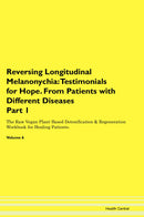 Reversing Longitudinal Melanonychia: Testimonials for Hope. From Patients with Different Diseases Part 1 The Raw Vegan Plant-Based Detoxification & Regeneration Workbook for Healing Patients. Volume 6