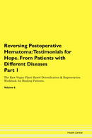 Reversing Postoperative Hematoma: Testimonials for Hope. From Patients with Different Diseases Part 1 The Raw Vegan Plant-Based Detoxification & Regeneration Workbook for Healing Patients. Volume 6