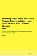 Reversing Scalp  Facial Violaceous Plaques: Testimonials for Hope. From Patients with Different Diseases Part 1 The Raw Vegan Plant-Based Detoxification & Regeneration Workbook for Healing Patients. Volume 6