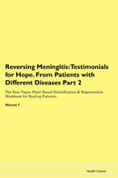 Reversing Meningitis: Testimonials for Hope. From Patients with Different Diseases Part 2 The Raw Vegan Plant-Based Detoxification & Regeneration Workbook for Healing Patients. Volume 7