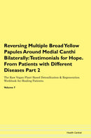 Reversing Multiple Broad Yellow Papules Around Medial Canthi Bilaterally: Testimonials for Hope. From Patients with Different Diseases Part 2 The Raw Vegan Plant-Based Detoxification & Regeneration Workbook for Healing Patients. Volume 7