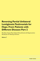 Reversing Partial Unilateral Lentiginosis: Testimonials for Hope. From Patients with Different Diseases Part 2 The Raw Vegan Plant-Based Detoxification & Regeneration Workbook for Healing Patients. Volume 7