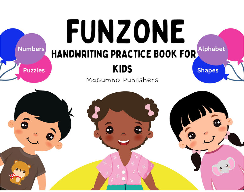 Fun-zone Handwriting Practice Book for Kids