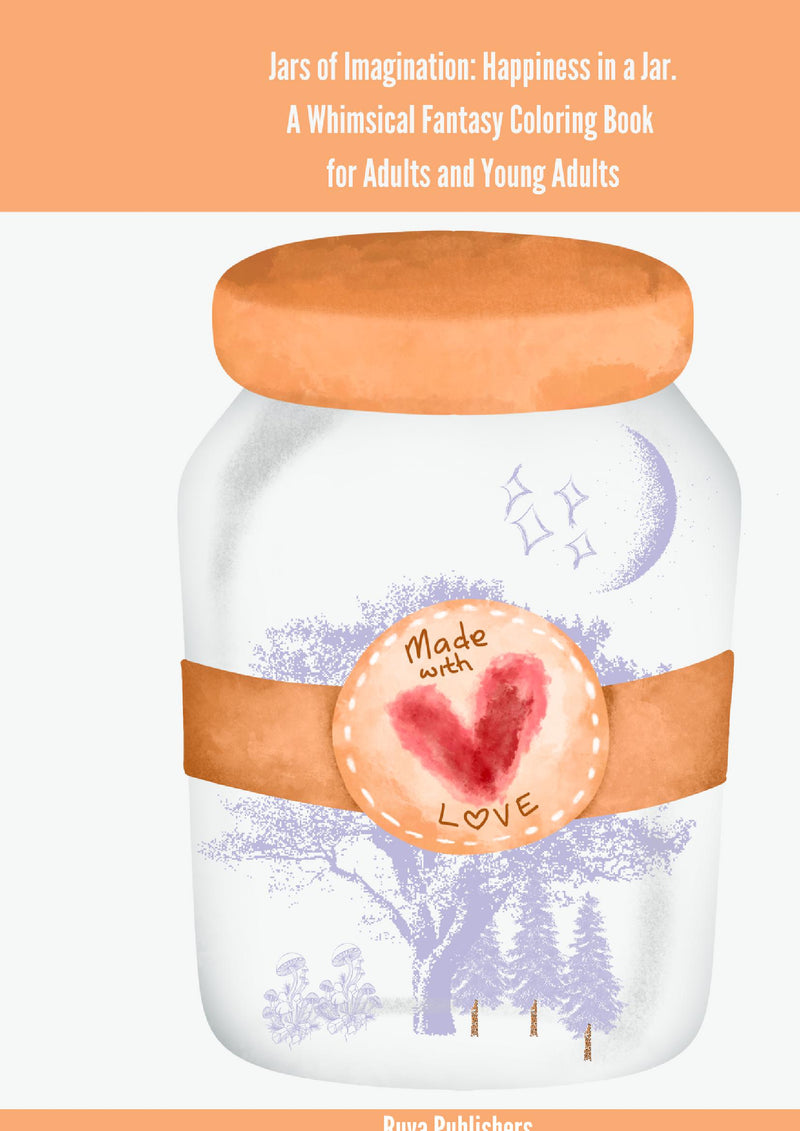 Happiness in a Jar Coloring Book