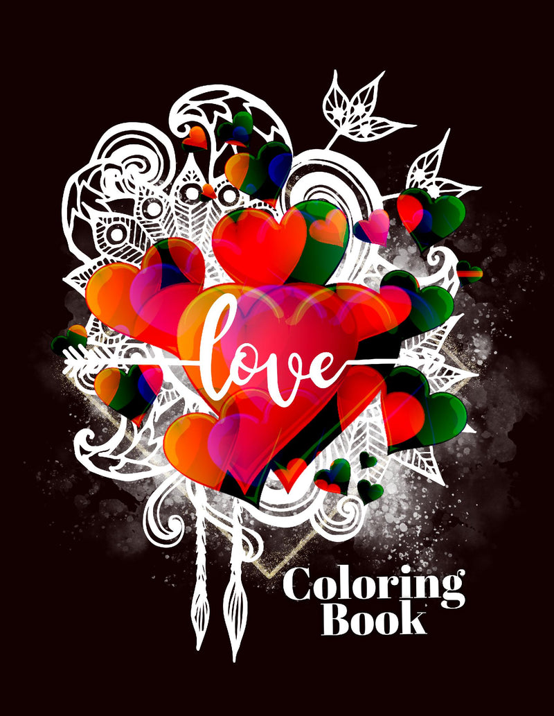  Love Coloring Book