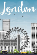 London Notebook & Journal. Productivity Work Planner & Idea Notepad: Brainstorm Thoughts, Self Discovery, To Do List