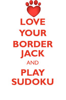LOVE YOUR BORDER JACK AND PLAY SUDOKU BORDER JACK SUDOKU LEVEL 1 of 15