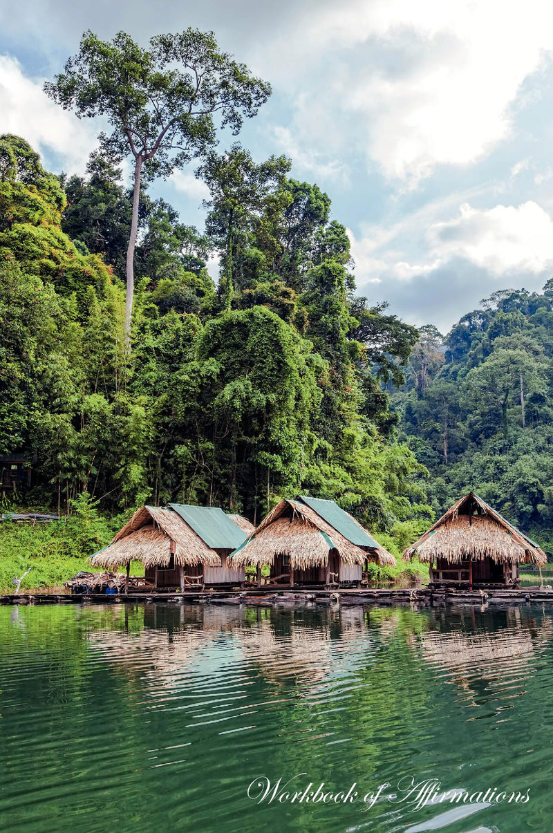 Floating Village Lake Cheo Thailand Workbook of Affirmations Floating Village Lake Cheo Thailand Workbook of Affirmations: Bullet Journal, Food Diary, Recipe Notebook, Planner, To Do List, Scrapbook, Academic Notepad