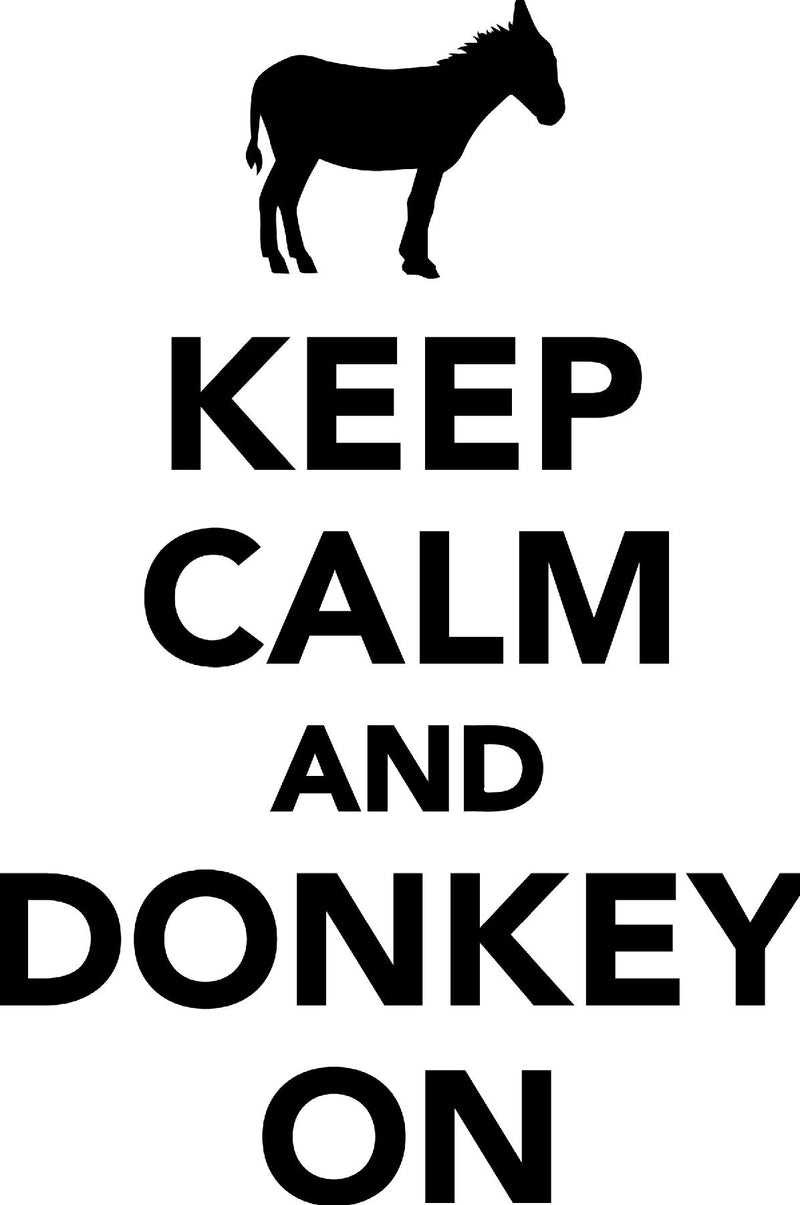 Keep Calm & Donkey On Workbook of Affirmations Keep Calm & Donkey On Workbook of Affirmations: Bullet Journal, Food Diary, Recipe Notebook, Planner, To Do List, Scrapbook, Academic Notepad