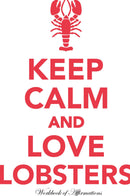 Keep Calm Love Lobsters Workbook of Affirmations Keep Calm Love Lobsters Workbook of Affirmations: Bullet Journal, Food Diary, Recipe Notebook, Planner, To Do List, Scrapbook, Academic Notepad