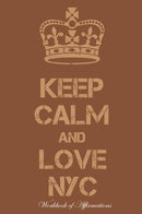 Keep Calm Love NYC Workbook of Affirmations Keep Calm Love NYC Workbook of Affirmations: Bullet Journal, Food Diary, Recipe Notebook, Planner, To Do List, Scrapbook, Academic Notepad