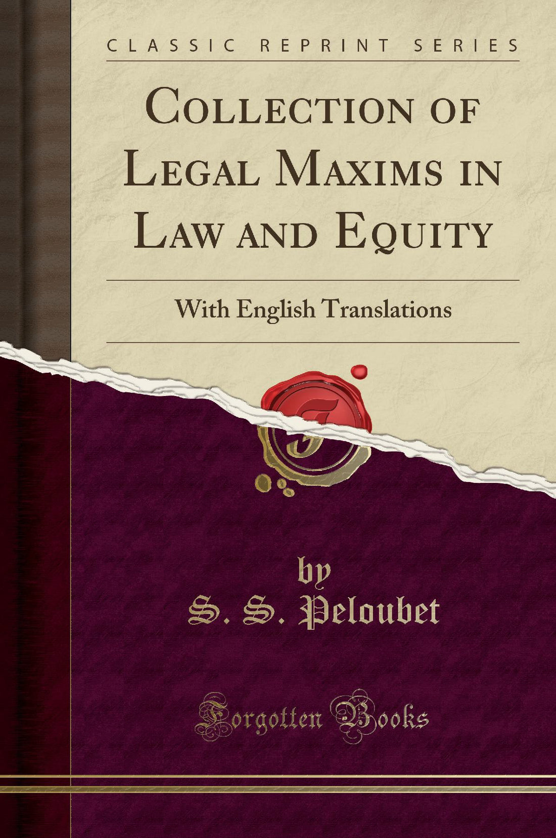 【希少】英語版The Laws of Wealth & Workbook セット Collection of Legal Maxims in Law and Equity: With English Translation