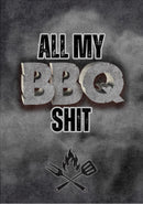 BBQ Journal, Outdoor Barbeque Grill Tracker, Track and Record Meat, Prep, and More, Pitmaster Logbook