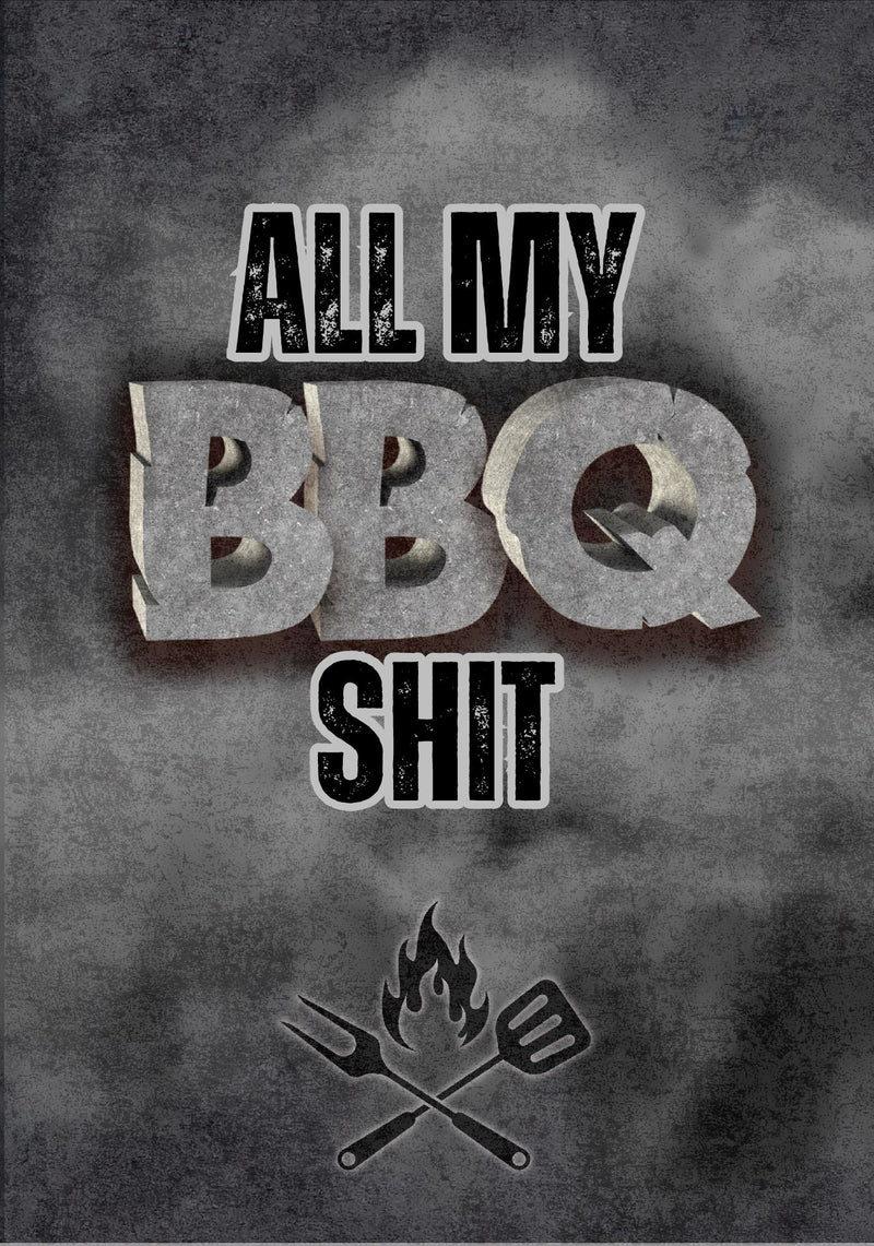 BBQ Journal, Outdoor Barbeque Grill Tracker, Track and Record Meat, Prep, and More, Pitmaster Logbook