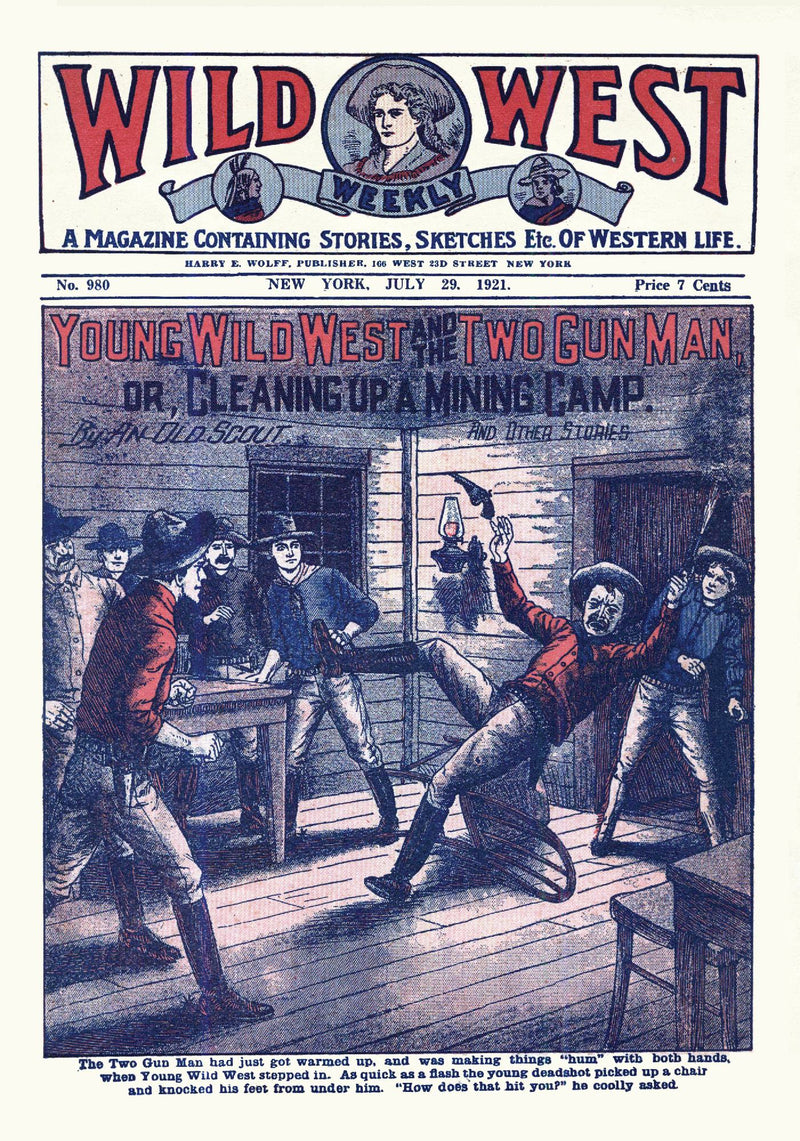 Wild West Weekly (July 21, 1929)