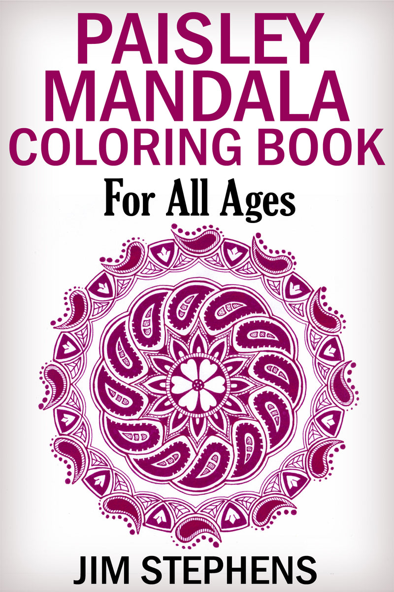 Paisley Mandala Coloring Book