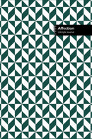 Affection Lifestyle Journal, 180 Write-in Pages (90 shts), Wide-ruled Dotted Lines, Spiral Bound, Lay-flat Design, (Olive)