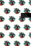 Scary Lifestyle Notebook, Wide Ruled, 180 Pages (90 Shts), Dotted Lines, Write-in Journal, US Trade (6 x 9 In) (Book 3)